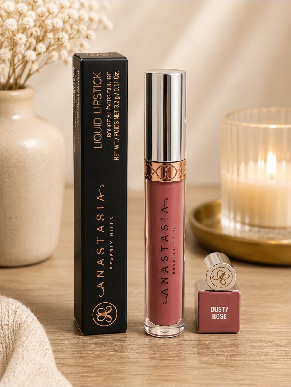 Anastasia Beverly Hills Liquid Lipstick — Dusty Rose Mauve